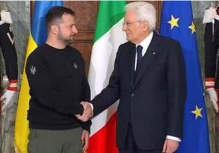 Mattarella a Zelensky