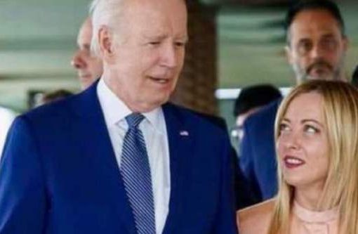Biden e Meloni