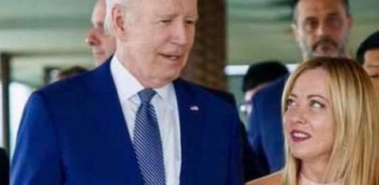 Biden e Meloni