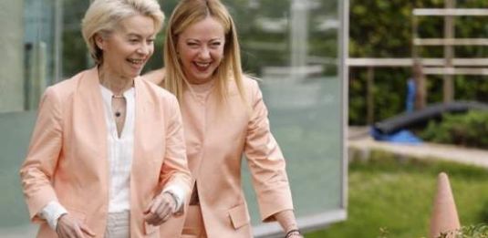 Giorgia Meloni e von der Layen