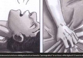 fumetto 'pornografico' in un liceo