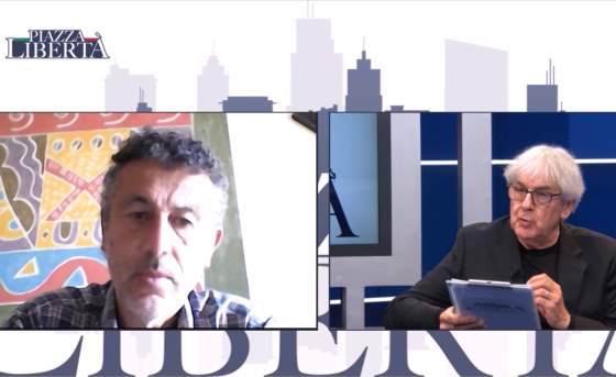 PIAZZA LIBERTA', intervento del prof. Antonio Mazzeo