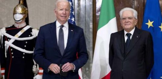 Mattarella e Biden