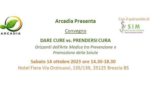 «Dare Cure vs Prendersi Cura», convegno a Brescia