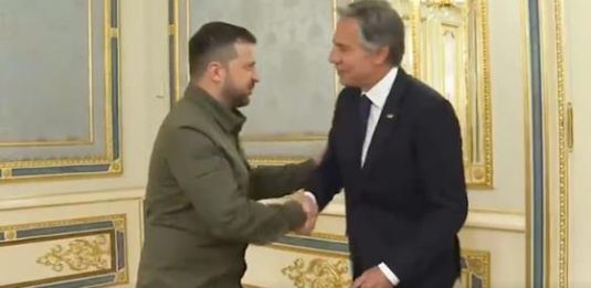 Zelensky e Blinken