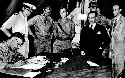 A 80 anni dall’armistizio dell’8 settembre 1943 armistizio Cassibile