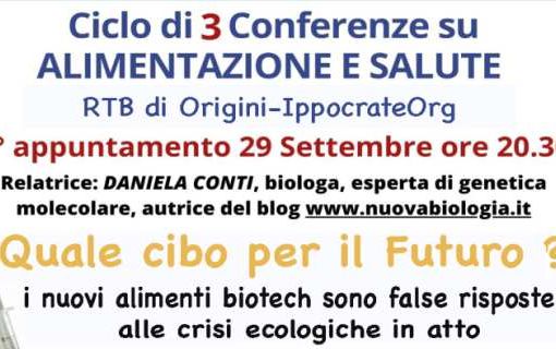 Quale cibo per il futuro? Bologna, conferenza 29 settembre