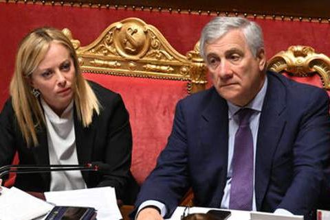 Tajani e Meloni