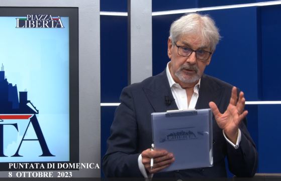 PIAZZA LIBERTA’ puntata di domenica 8 ottobre 2023