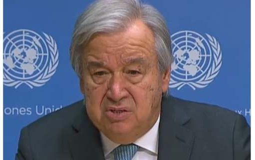 Onu, Guterres
