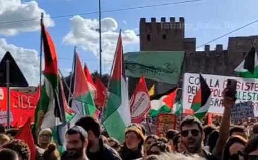 Pubblica Sicurezza: “Rinviare i cortei pro-Palestina del 27 gennaio” corteo pro Palestina a Roma