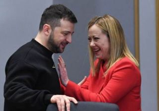 Zelensky e Meloni