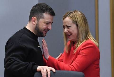 Zelensky e Meloni