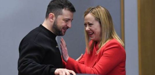 Zelensky e Meloni
