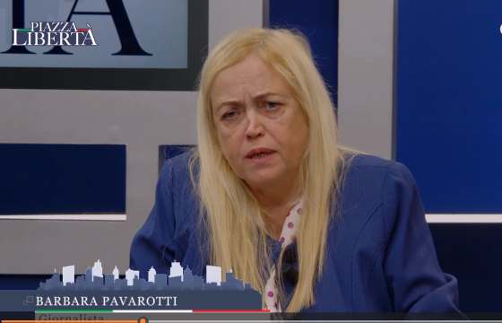 PIAZZA LIBERTA’ intervento di Barbara Pavarotti, giornalista
