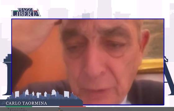PIAZZA LIBERTA', intervento dell'avv. Carlo Taormina