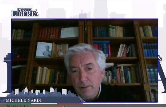 PIAZZA LIBERTA' intervento del magistrato Michele Nardi