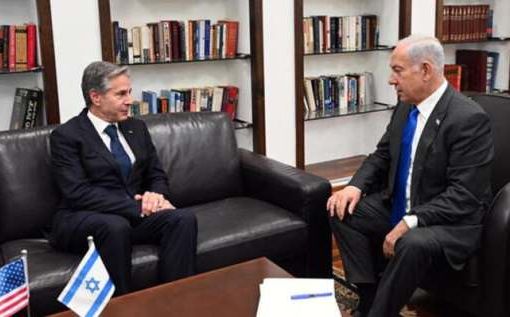 Netanyahu: ‘niente pausa umanitaria senza rilascio di ostaggi’ Netanyahu e Blinken