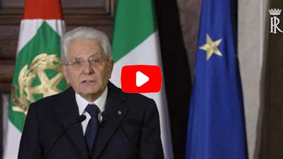 Mattarella: “la crisi geopolitica rischia di travolgere l’ordine mondiale”