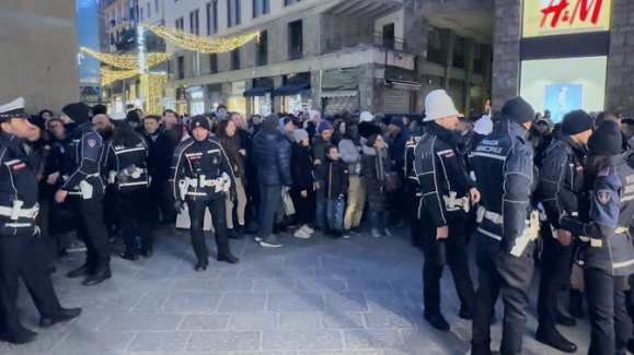tenore multato a Firenze