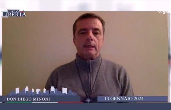PIAZZA LIBERTA', intervento di don Diego Minoni