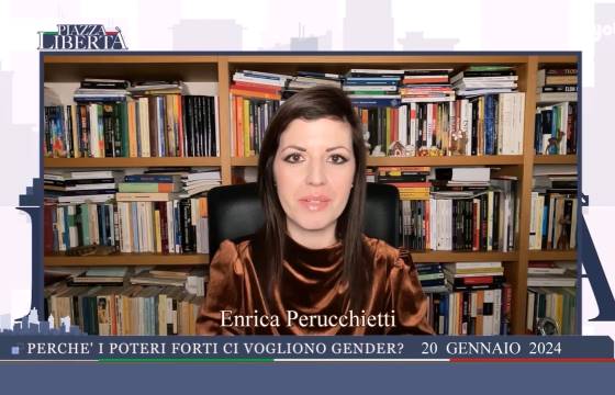 PIAZZA LIBERTA' intervento di Enrica Perucchietti, giornalista