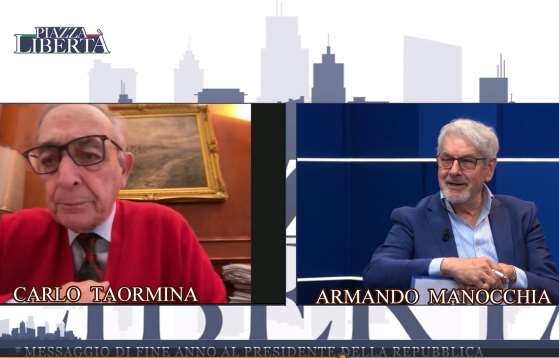 PIAZZA LIBERTA', intervento dell'avv. Carlo Taormina