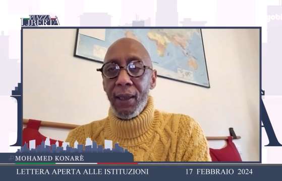 PIAZZA LIBERTA’: lettera aperta alle Istituzioni, con Mohamed Konaré