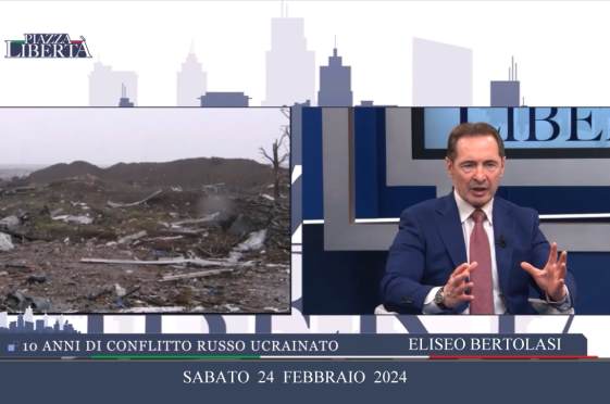 Conflitto russo-ucraino. PIAZZA LIBERTA’, intervento di Eliseo Bertolasi