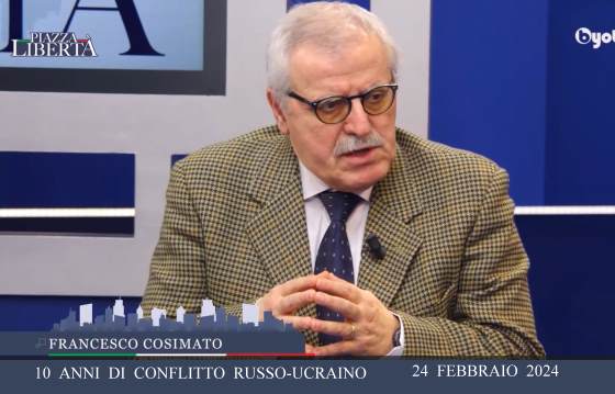 Conflitto russo-ucraino. PIAZZA LIBERTA’, intervento del generale Cosimato
