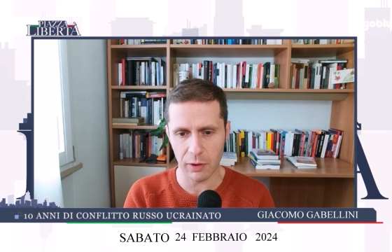 Conflitto russo-ucraino. PIAZZA LIBERTA’, intervento di Giacomo Gabellini