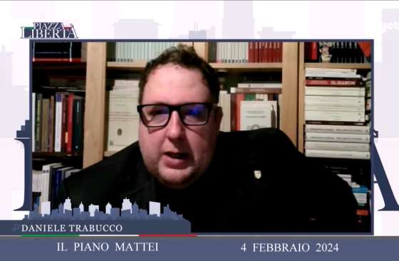 Piano Mattei. PIAZZA LIBERTA’, intervento del prof Daniele Trabucco