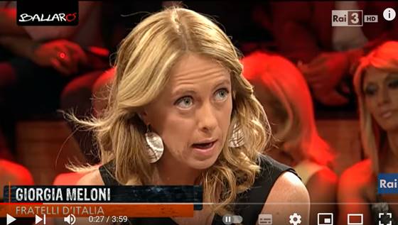 Giorgia Meloni nel 2015: “L’Europa è un comitato di usurai”