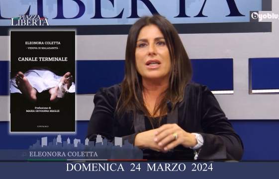 Malasanità, canale terminale. PIAZZA LIBERTA', intervento dell'avv. Eleonora Coletta