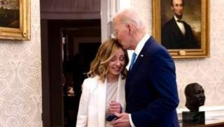 Biden e Meloni