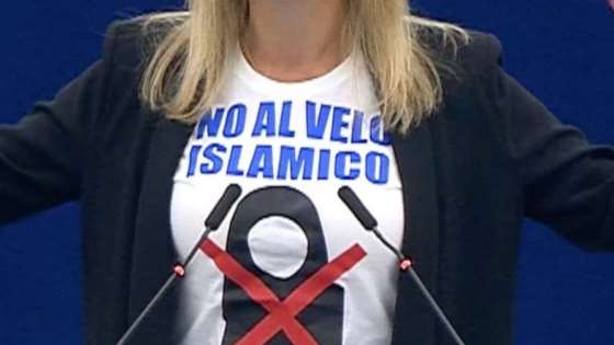 no al velo islamico