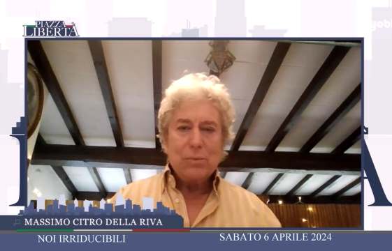 "Noi irrudicibili". PIAZZA LIBERTA', intervento del dr Massimo Citro