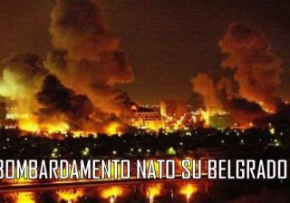Nato bombarda Belgrado
