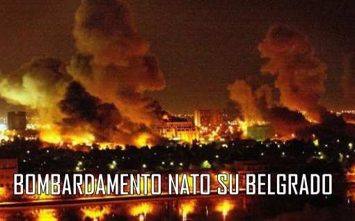 Nato bombarda Belgrado