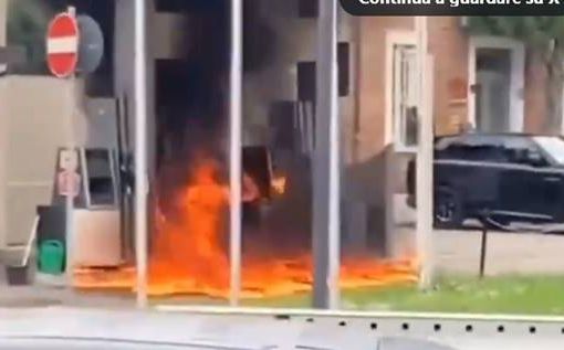 Ravenna, maliano dà fuoco a distributore di benzina Ravenna, maliano dà fuoco a distributore di benzina