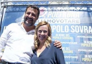 sovranisti Meloni e Salvini