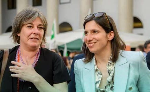 Schlein e Cecilia Strada