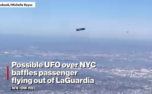 “Ufo nei cieli di New York”, sconcerto tra i passeggeri di un volo di linea Ufo nei cieli di New York