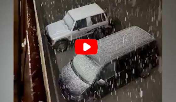 Nevicate fuori stagione sulle Dolomiti bellunesi