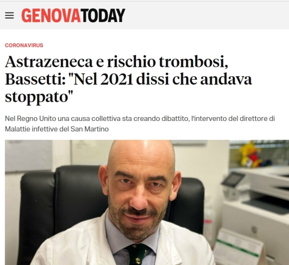Bassetti Astrazeneca