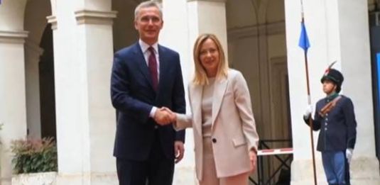 NATO Stoltenberg e Meloni
