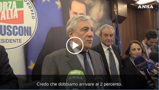 ministro degli Esteri Antonio Tajan