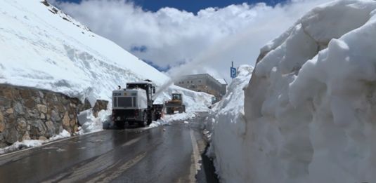 neve sullo Stelvio