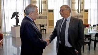 Tajani e Bill Gates