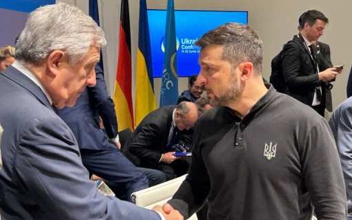 Tajani e Zelensky